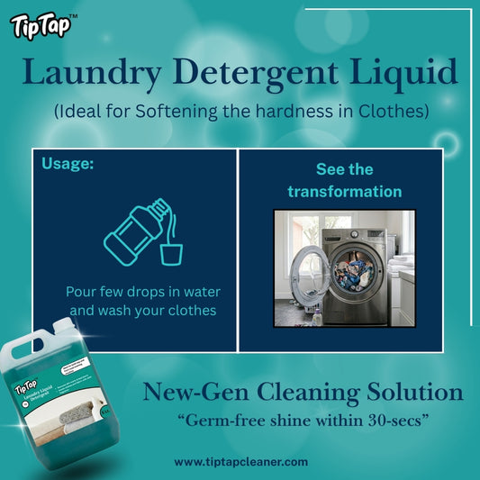 TipTap Laundry Liquid Detergent (5Ltr)