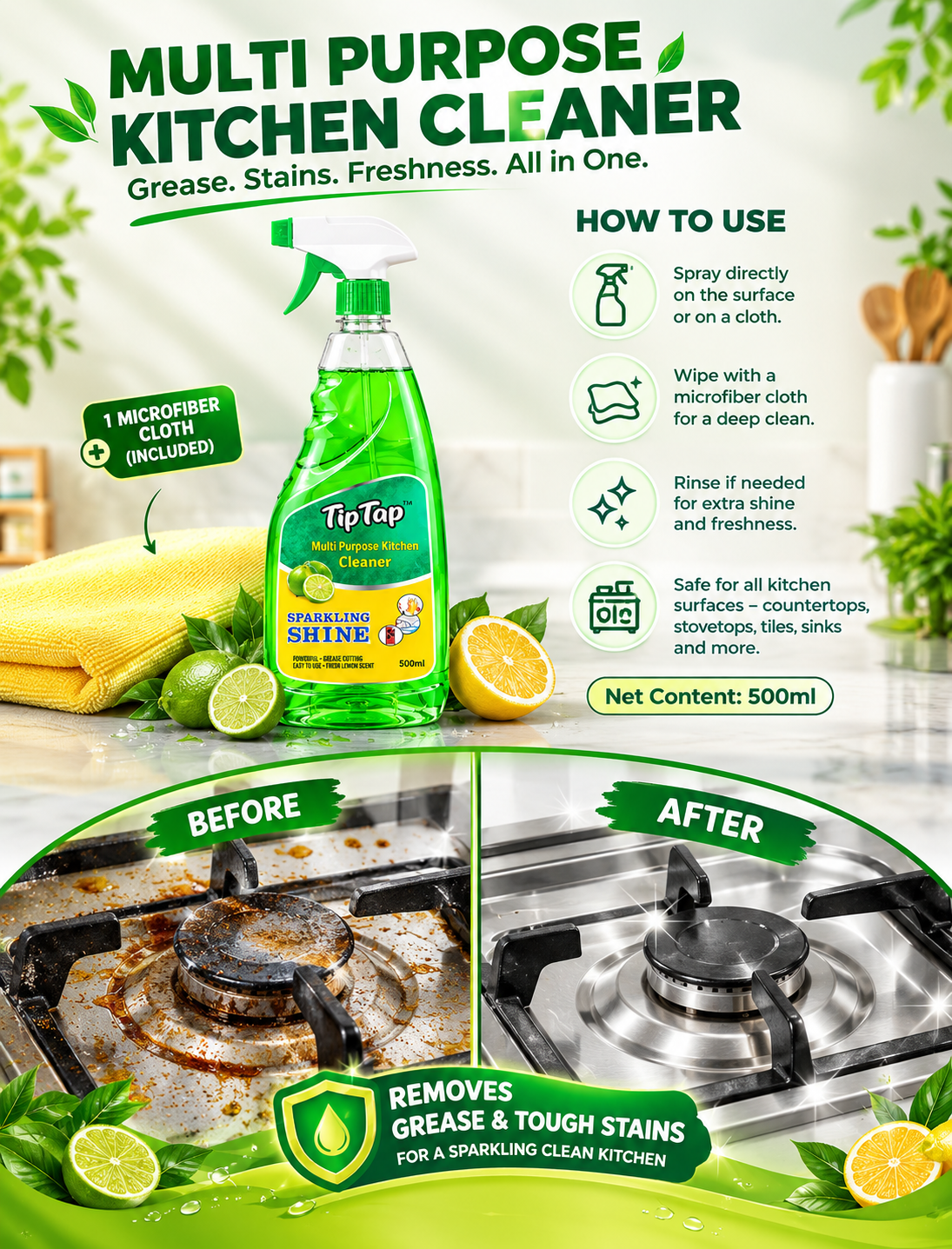 TipTap Festive Cleaning Kit
