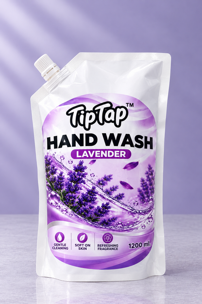 TipTap Lavender Handwash Pouch (1.2L)