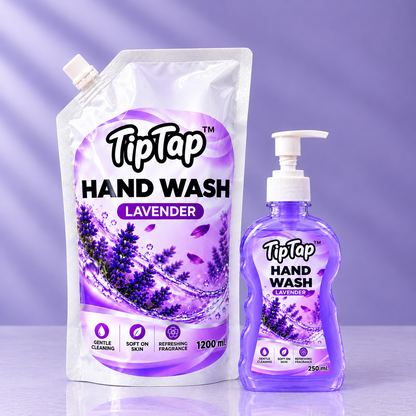 TipTap Lavender Handwash Pouch (1.2L)