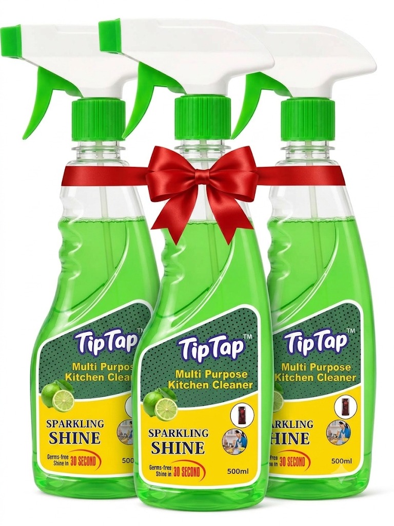 TipTap Multipurpose Kitchen Cleaner (500ml) x Pack of 3