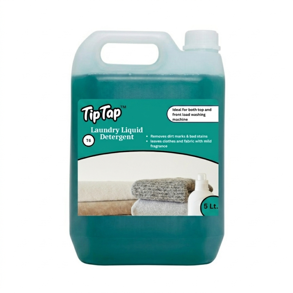 [TT_Laundry_5000] TipTap Laundry Liquid Detergent (5Ltr)